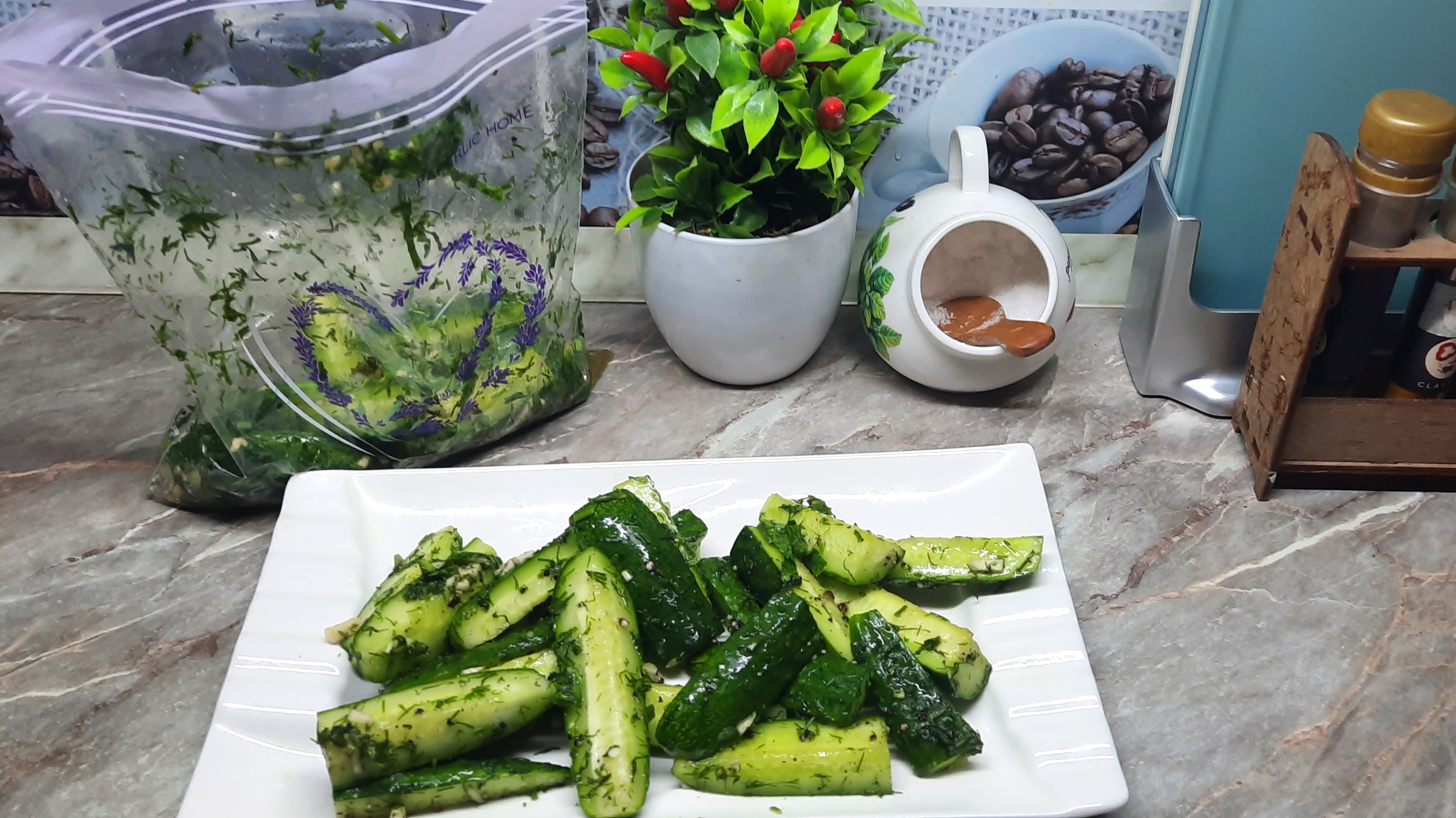 🥒 Малосольные огурцы,  самый простой рецепт!!