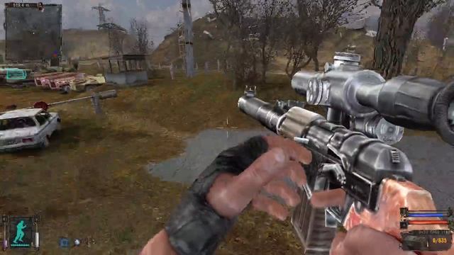 STALKER Тень Чернобыля кордон-свалка