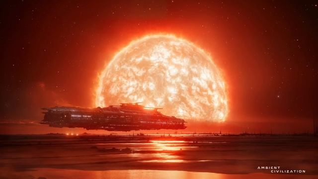 RED GIANT - Epic Space Journey Ambient Music Sci-Fi Cinematic Music for Focus, Work & Relaxation