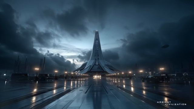 S T A R B A S E - Deep Focus Ambient Cyberpunk Music Ethereal Sci-Fi Music Space Soundscape