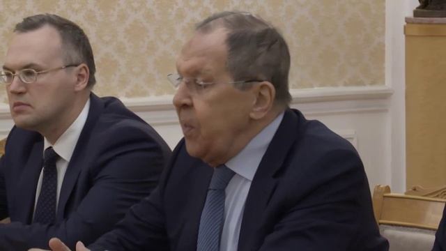 С.Лавров и Дж.Одонго, Москва, 18 июня 2025 года