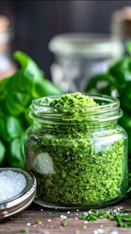 Ароматная зеленая соль