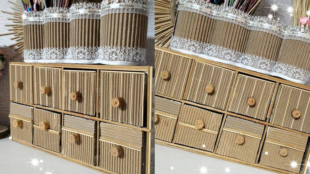 Интересная и ПОЛЕЗНАЯ ИДЕЯ😍💓 из простых материалов. Организация и Хранение в доме