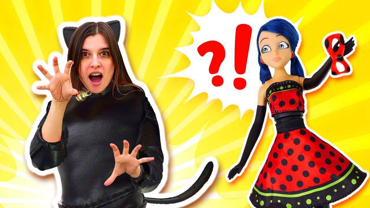 Леди Баг не может справиться без супер кота! Ищем пропавшего героя с Тойклаб