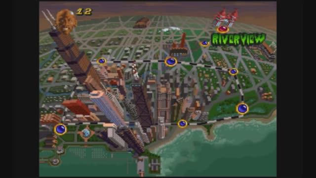 Super Nintendo (Snes) 16-bit Michael Jordan - Chaos in the Windy City Stage 5 RiverView Прохождение