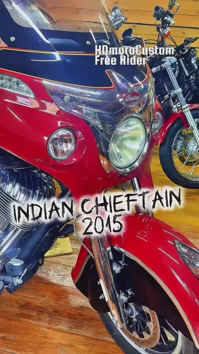 Редкий Indian Chieftain 2015 в нашей мотомастерской