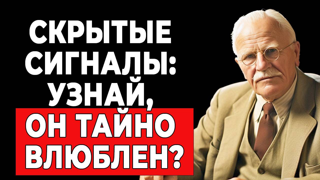 Неожиданные признаки влюбленности по Карлу Юнгу. Ты удивишься! | КАРЛ ЮНГ