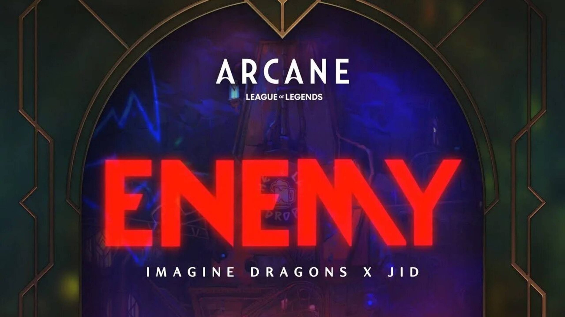 Imagine Dragons ft JID - Enemy (Arcane League of Legends)