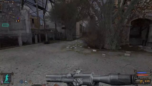 STALKER Тень чернобыля свалка-бар -армейские склады