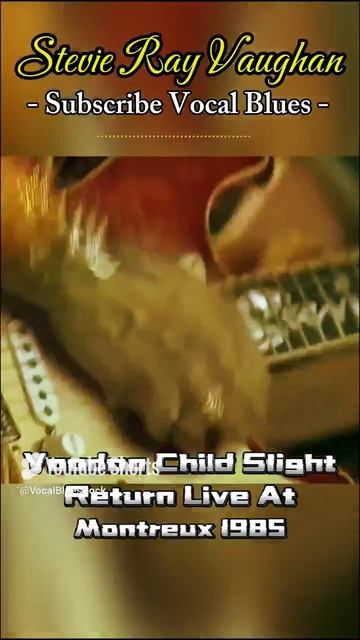 Voodoo Child Slight Return Live At Montreux 1985 - Stevie Ray Vaughan #shorts #srv
