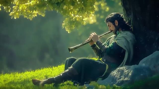 Забытая колыбельная - Расслабляющая фэнтезийная музыка эльфийского леса, фоновая музыка