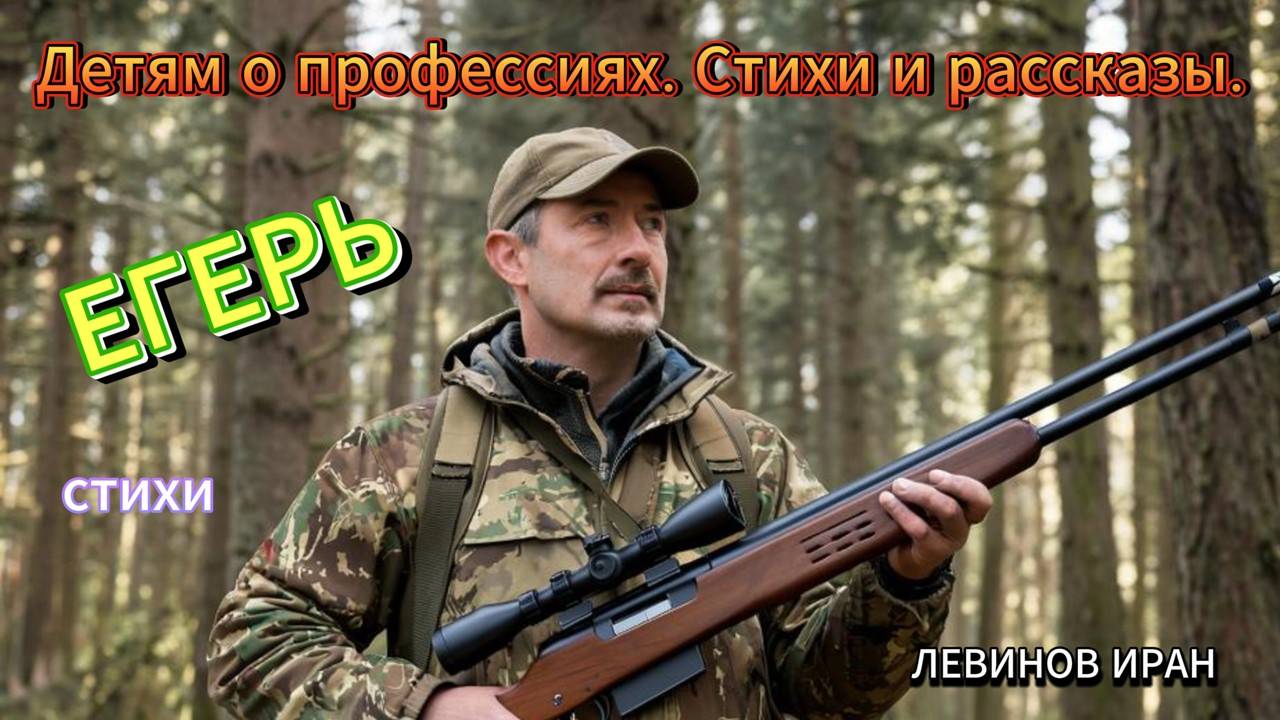 Егерь. Детям о профессии. Отличные стихи. Любовь к труду, любовь к профессии. Детский поэт Левинов И
