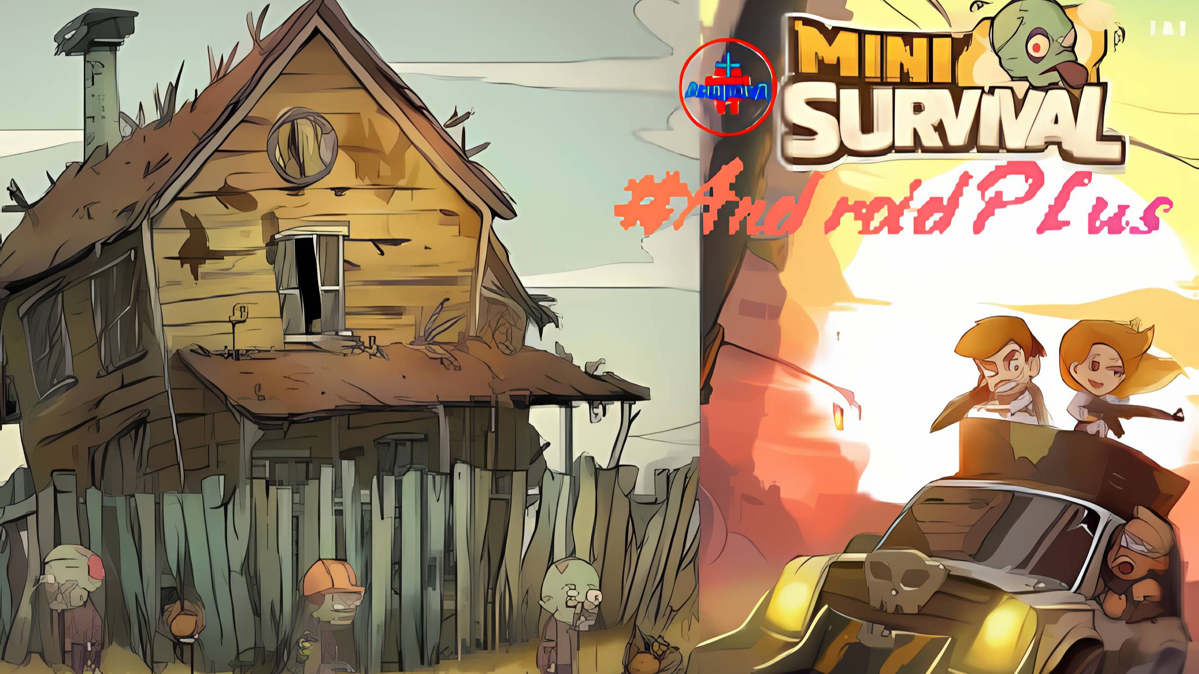 mini survival игра для Android🔘🔵🔴 🅰🅽🅳🆁🅾🅸🅳🅿🅻🆄🆂👹 #minisurvival