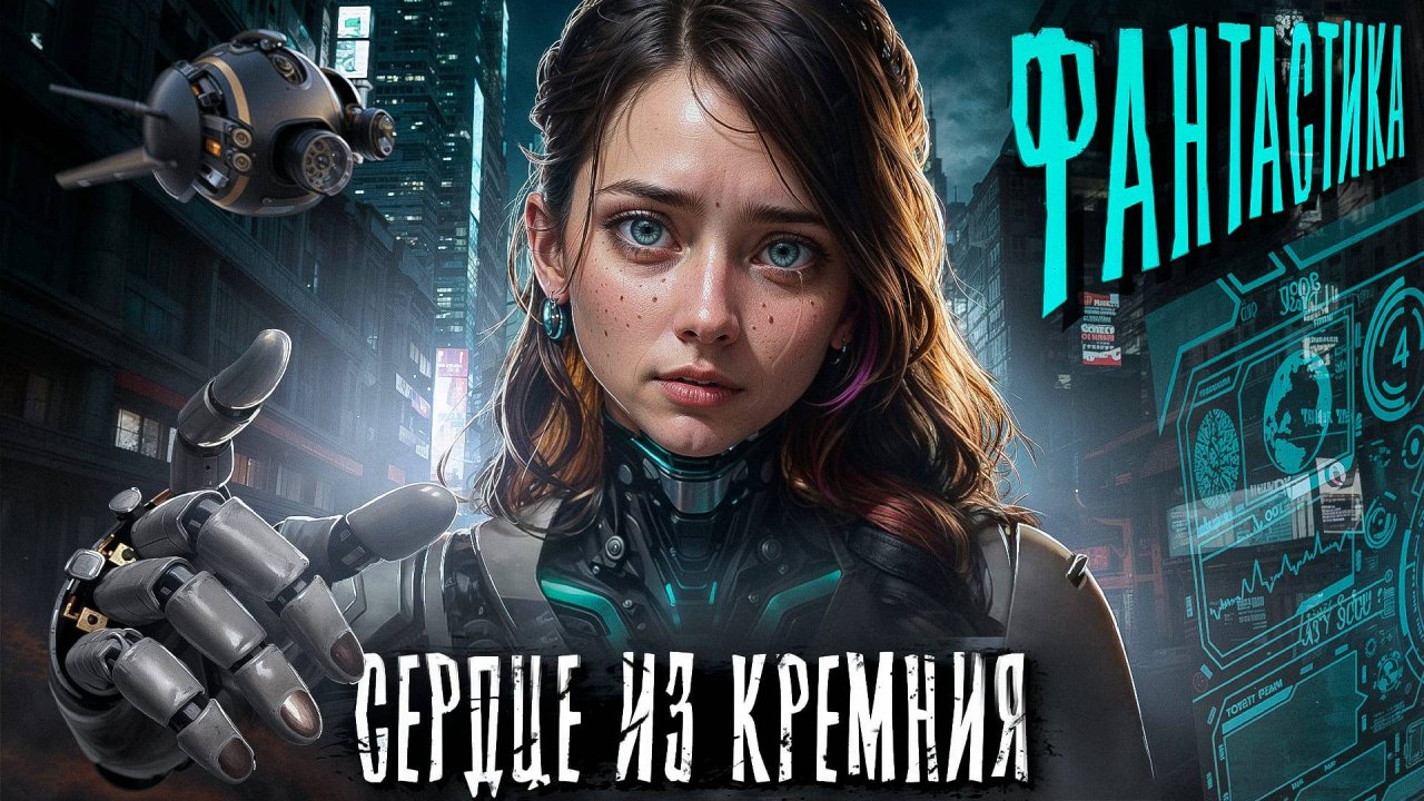 СЕРДЦЕ ИЗ КРЕМНИЯ (АУДИОКНИГА. ФАНТАСТИКА). Автор: Мария-Виктория Купер