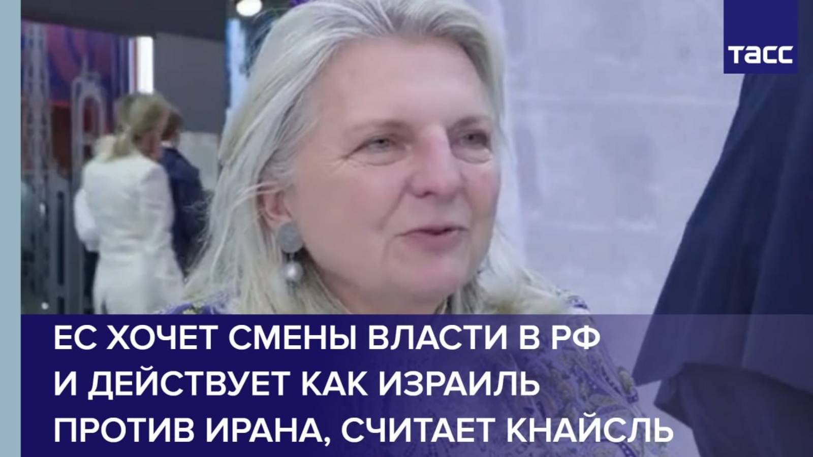 ЕС хочет смены власти в РФ и действует как Израиль против Ирана, считает Кнайсль