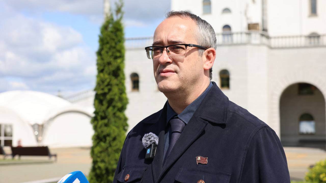 21.06.2025. Алексей Шапошников: Мы доставили капсулы со священной землей в город-герой Минск