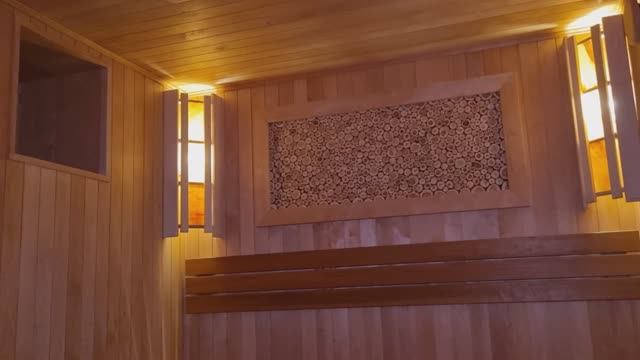 Обзор парной с печью Ферингер и выдвижным полком