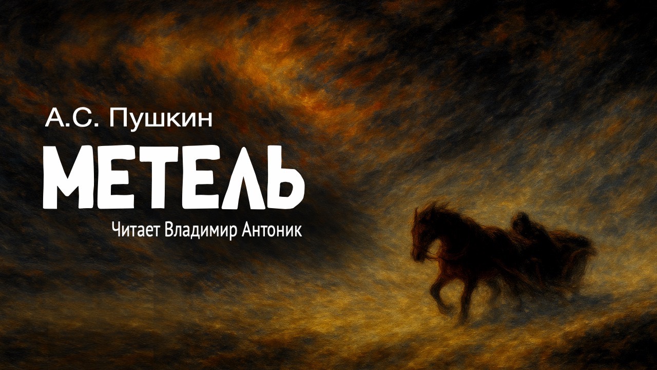«Метель». Александр Пушкин. Читает Владимир Антоник