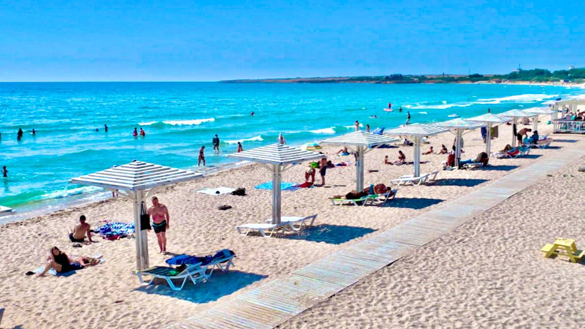 Западный КРЫМ. ЛУЧШИЕ ПЕСЧАНЫЕ ПЛЯЖИ. ЧТО с ними СЕЙЧАС? Оленевка, Межводное, Черноморское 2025