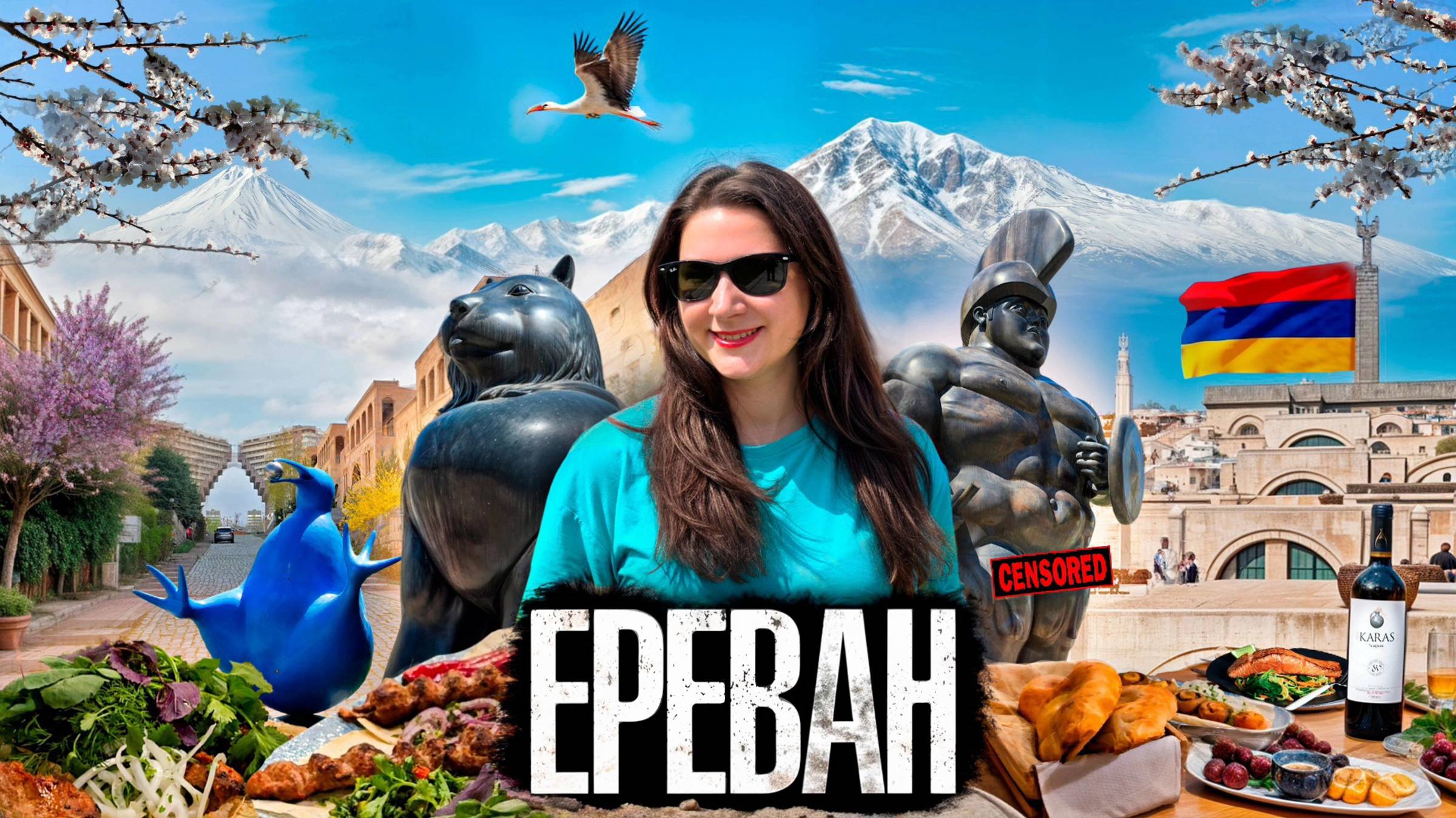 Ереван: настоящая Европа в величественных горах Кавказа. Гедонистическая столица мира!