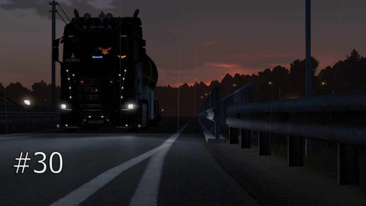 Euro Truck simulator 2- Перевозка груза в одиночку # 30