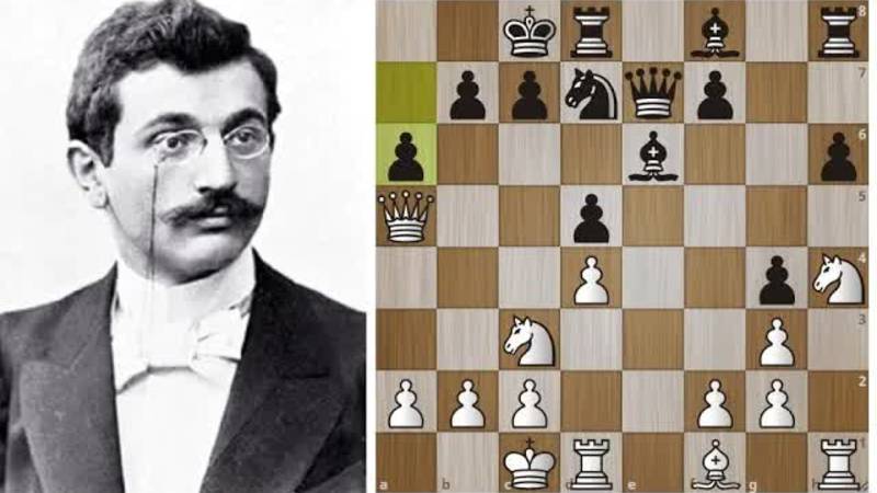 Эмануил Ласкер-Фрэнк Маршалл： Сокрушительная атака на Короля! Шахматы.