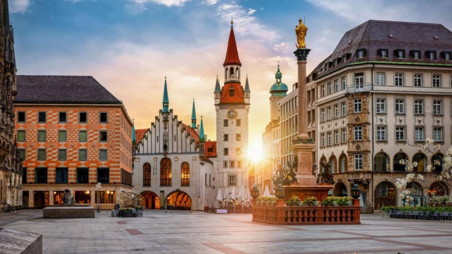 Мюнхен, Германия. Лучший город Германии, пешеходная экскурсия в формате 4K