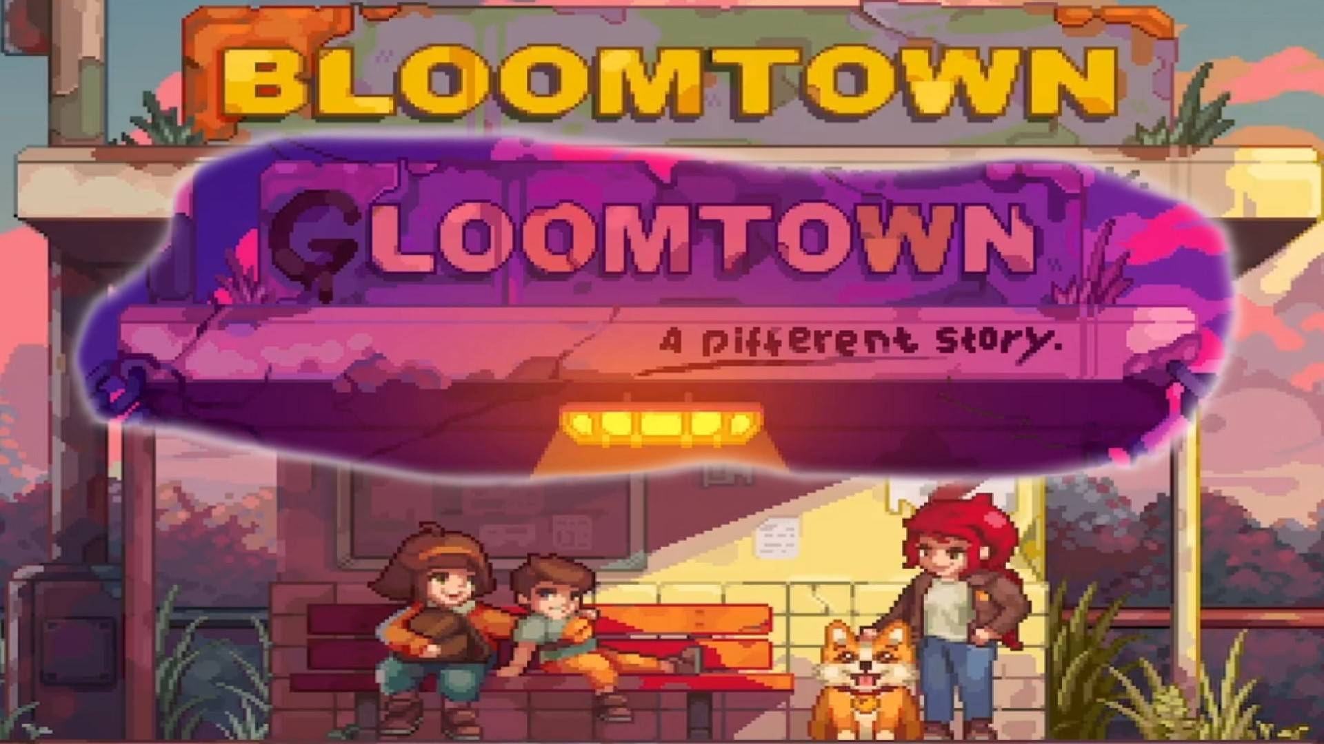 Bloomtown: A Different Story, прохождение, ч.1 (запись стрима ВК Видео Лайв)