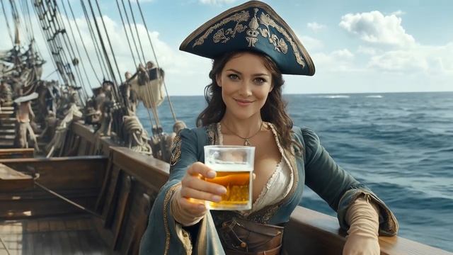 На абордаж - Завораживающая пиратская музыка в рок интерпретации, фоновая музыка