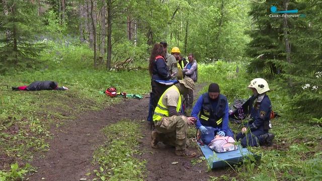 Тушение пожара, спасение утопающих, встреча с диким зверем: учения спасателей-добровольцев