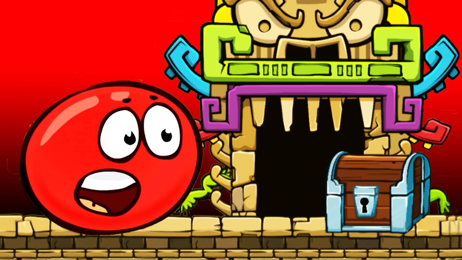 НОВЫЕ Приключения КРАСНОГО ШАРИКА ЧАСТЬ #6 игра Red Ball Holy Treasure на канале Мистер Игрушкин