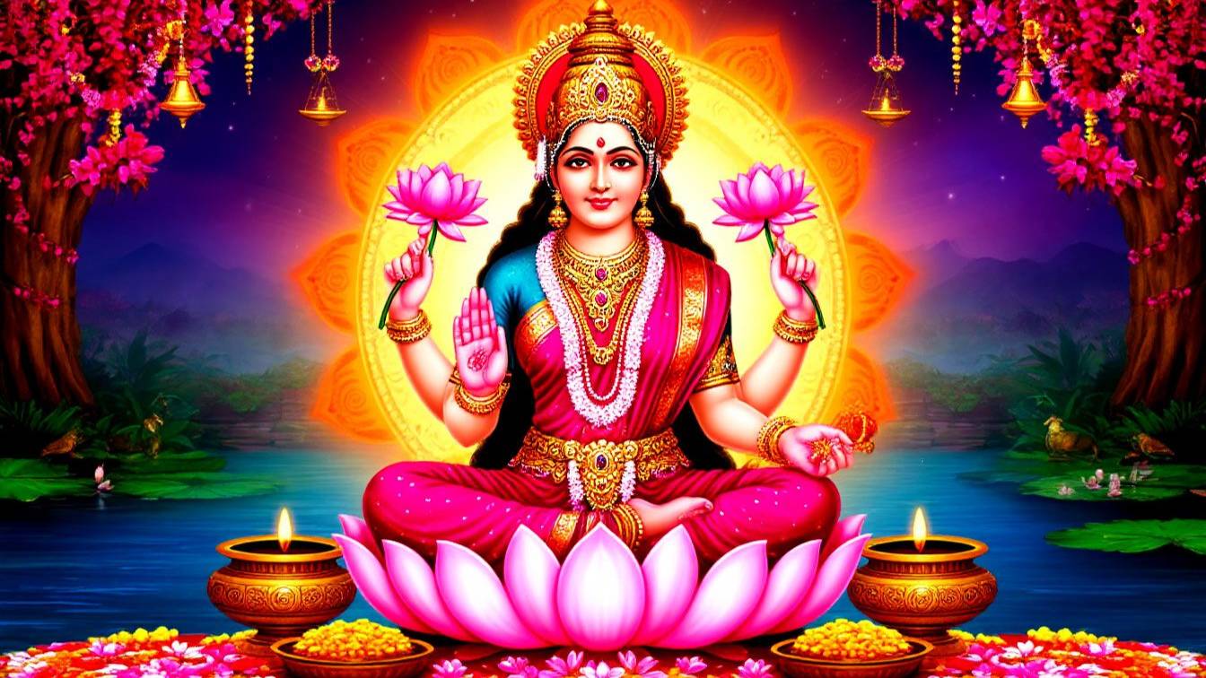 МАНТРА БОГИНИ ЛАКШМИ 💫 Изобилие, Удача, Богатство и Благополучие в Вашу Жизнь | Слушайте с Верой