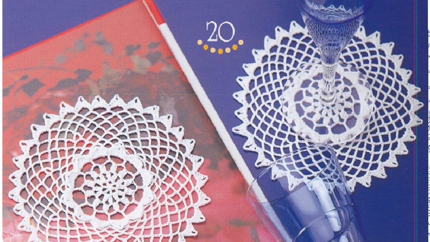 Ажурная салфетка крючком для начинающих. Просто и быстро. Как связать салфетку  крючком Урок 116