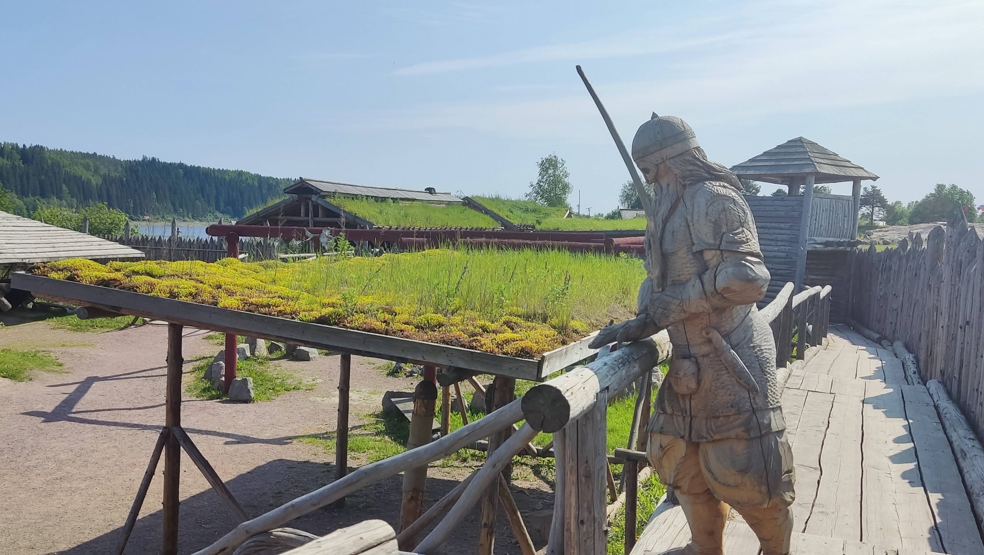 Крепость Черного медведя, викинги