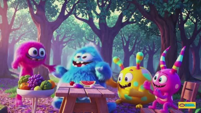 МУЛЬТИКИ ДЛЯ МАЛЫШЕЙ | МОНСТРИКИ | ПЕСЕНКИ ДЛЯ МАЛЫШЕЙ