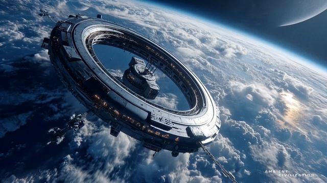 SCIENCE STATION - Ambient Cyberpunk Music Ethereal Sci-Fi Music Space Soundscape- ULTRA RELAXING