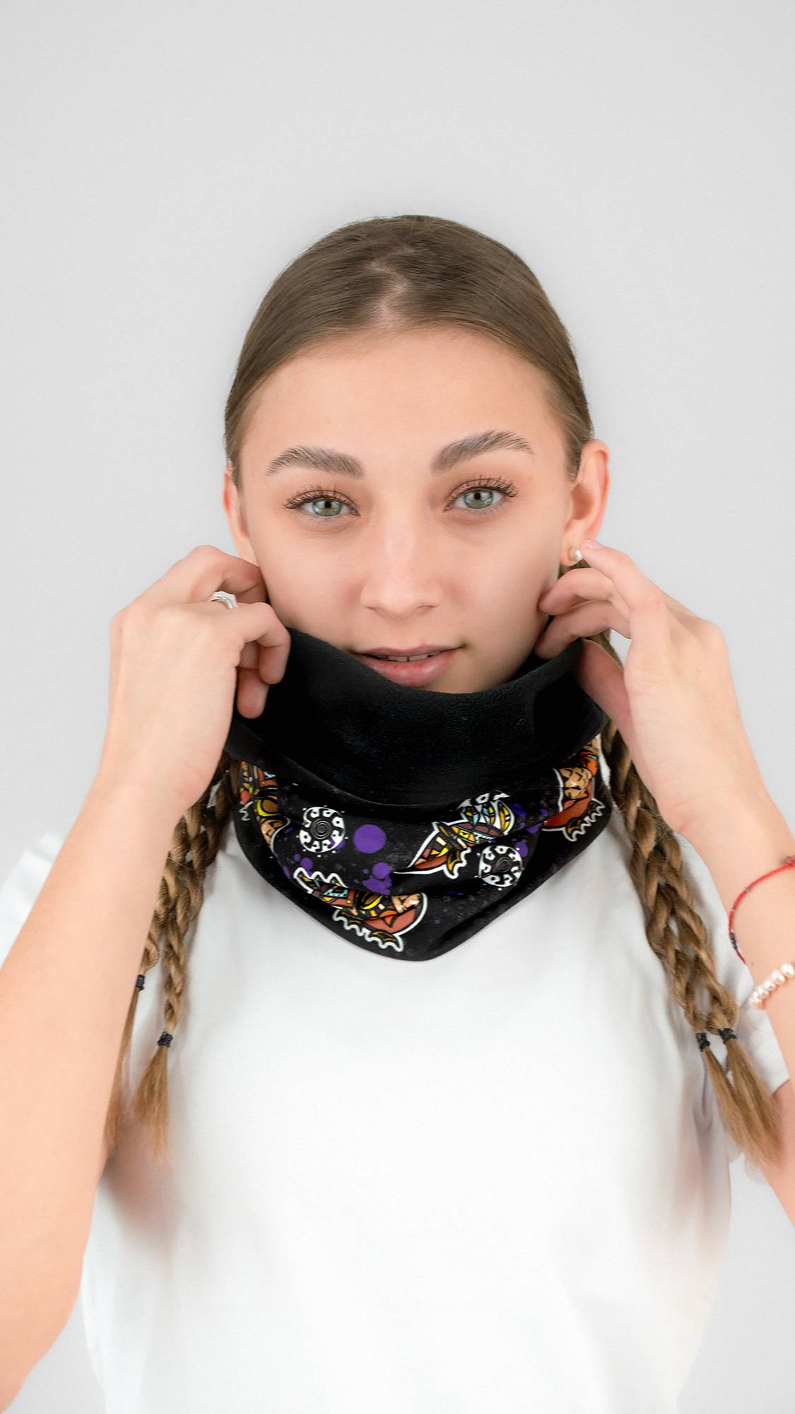 Бафф утепленный СОВИНОВНА (черный)