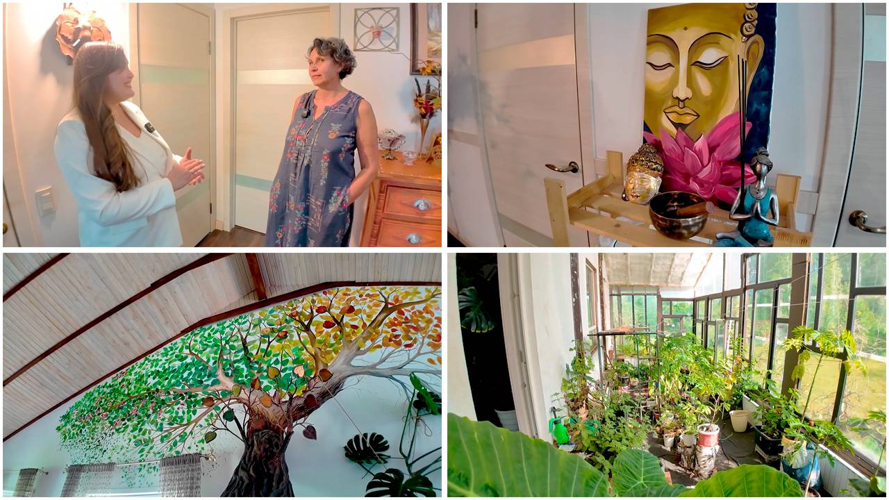 Уютное местечко | Необычный декор дома