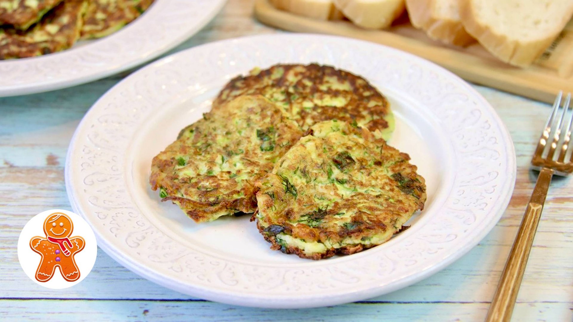 Оладьи из кабачков по-турецки