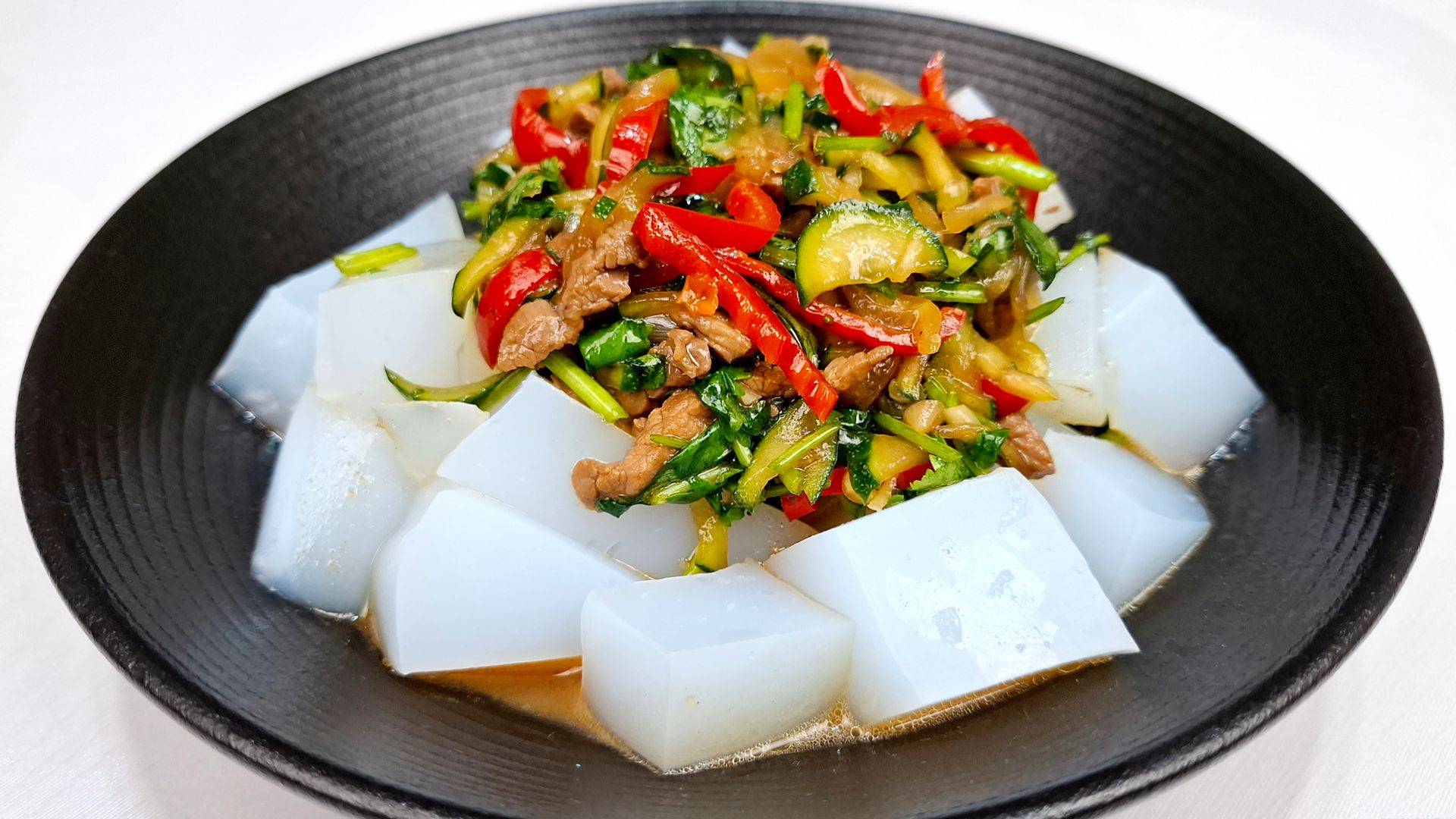 МУГИ - ХОЛОДНАЯ Закуска Из Крахмала | Отличное Блюдо В Жаркую Погоду Готовим Пошагово!