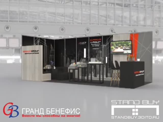 Выставочный стенд компании Mirror Group