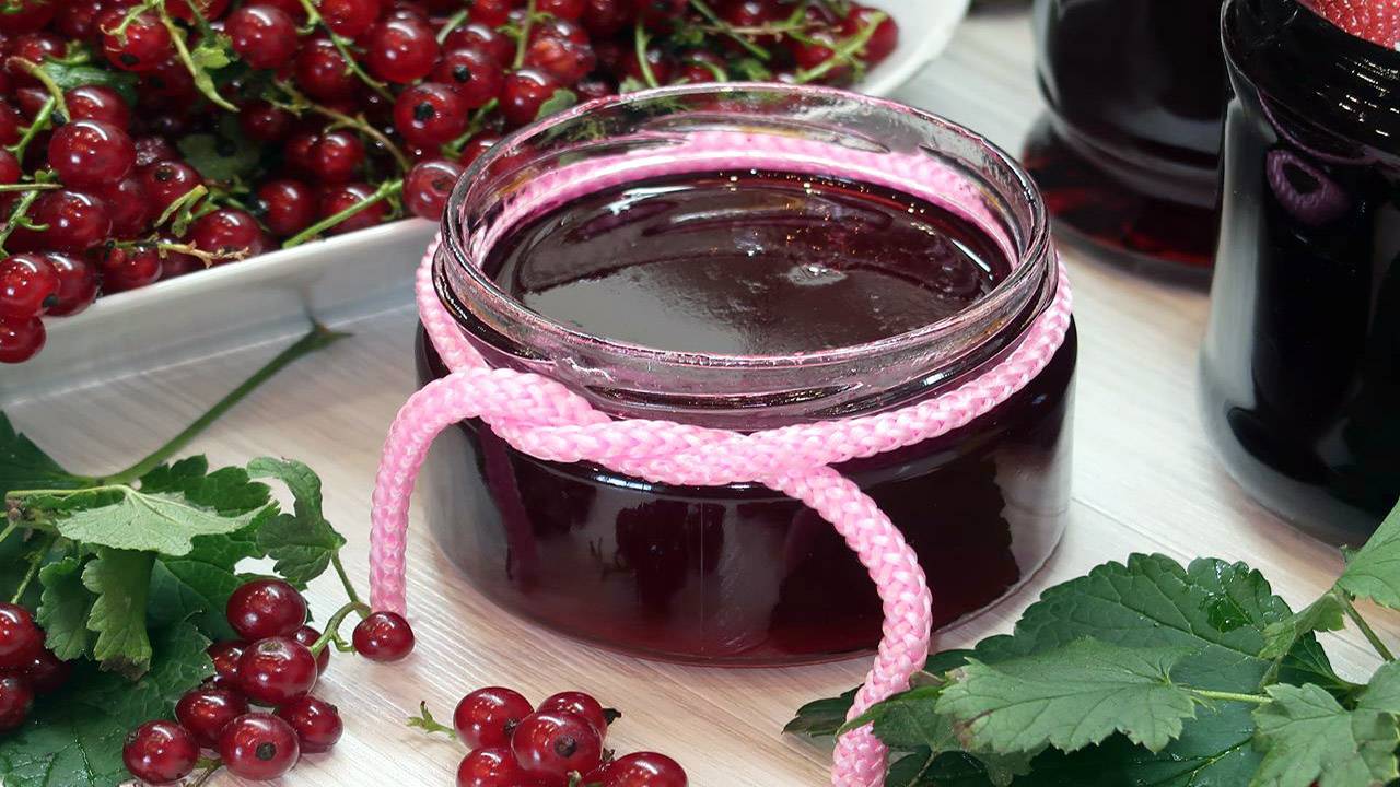 Желе из красной смородины на зиму