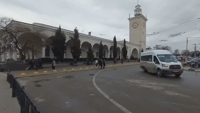 ⛰️Ж/Д вокзал Симферополь, Крым.