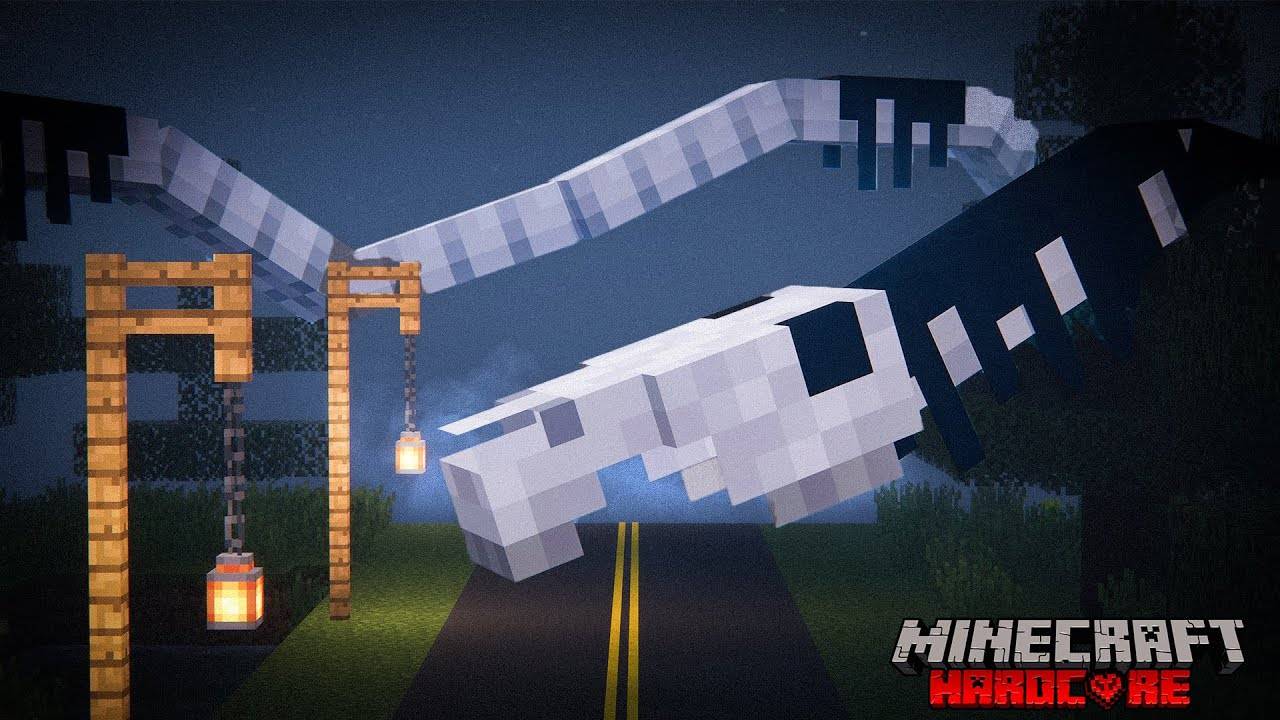 МЫ ВСТРЕТИЛИ ДОЛГОВЯЗУЮ ЛОШАДЬ В МАЙНКРАФТ ХАРДКОР ! LONG HORSE NEW HORROR MOD MINECRAFT HARDCORE