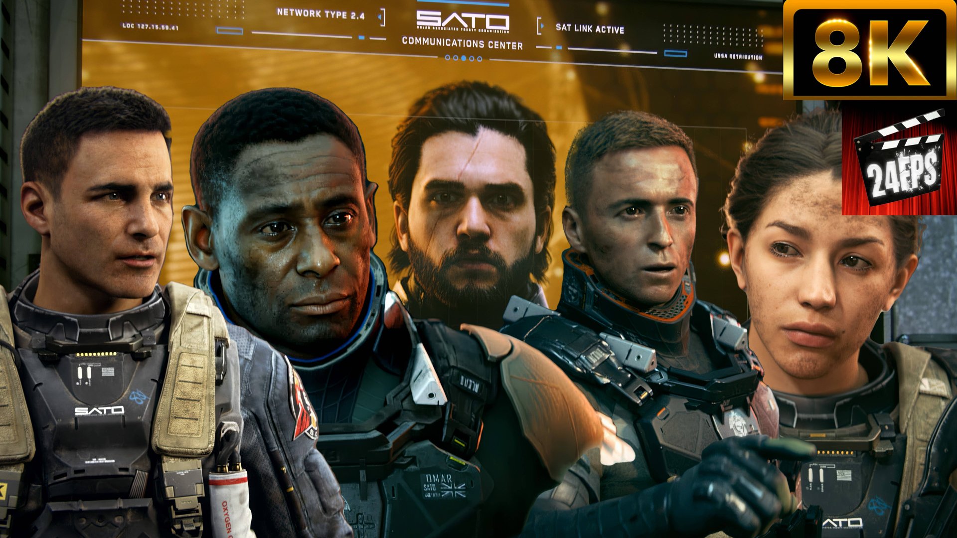 Call of Duty: Infinite Warfare - All Cinematic Сutscenes ( "Special" Remastered CGI 8K)