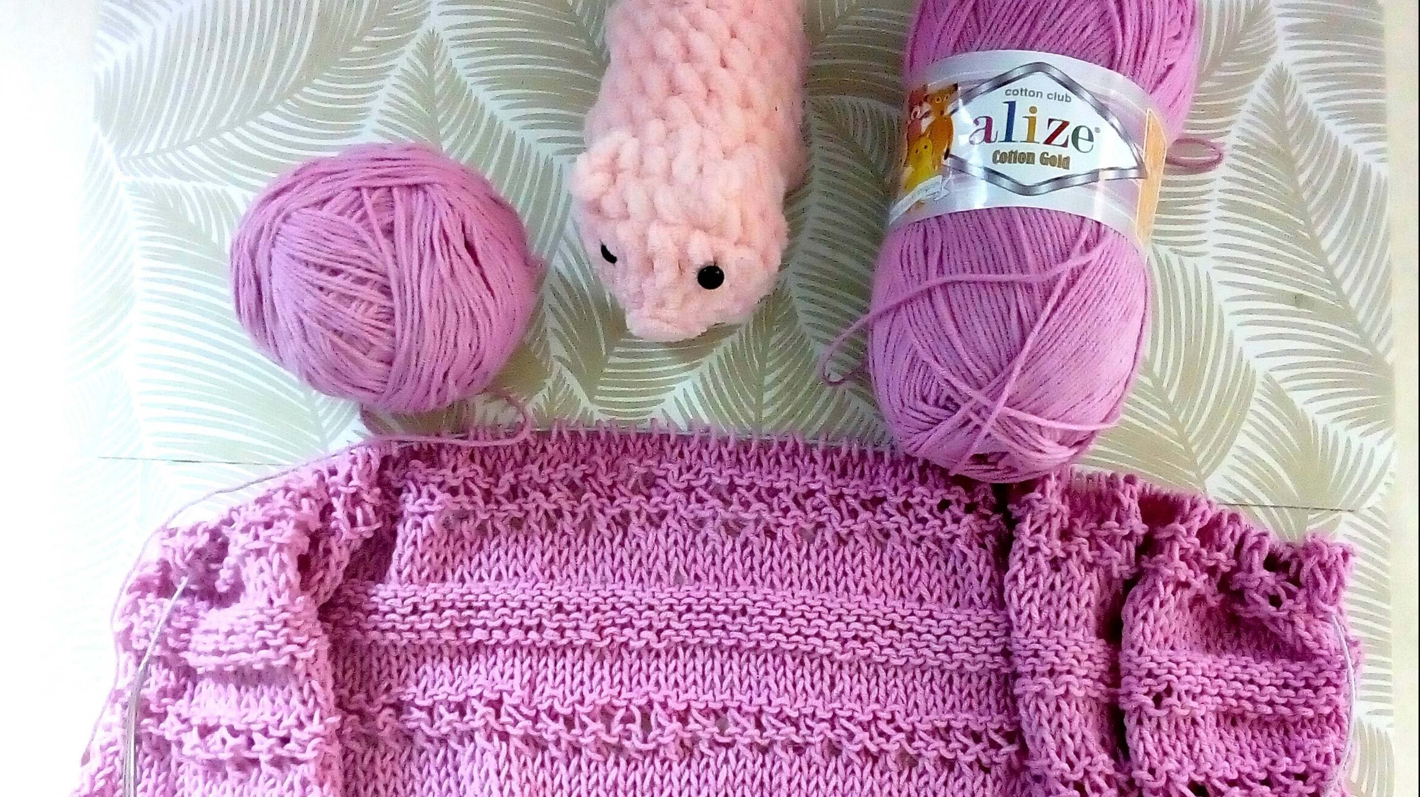 Вязальные будни.Кофточка или туника.*Сумочка* Что на крючке и спицах.