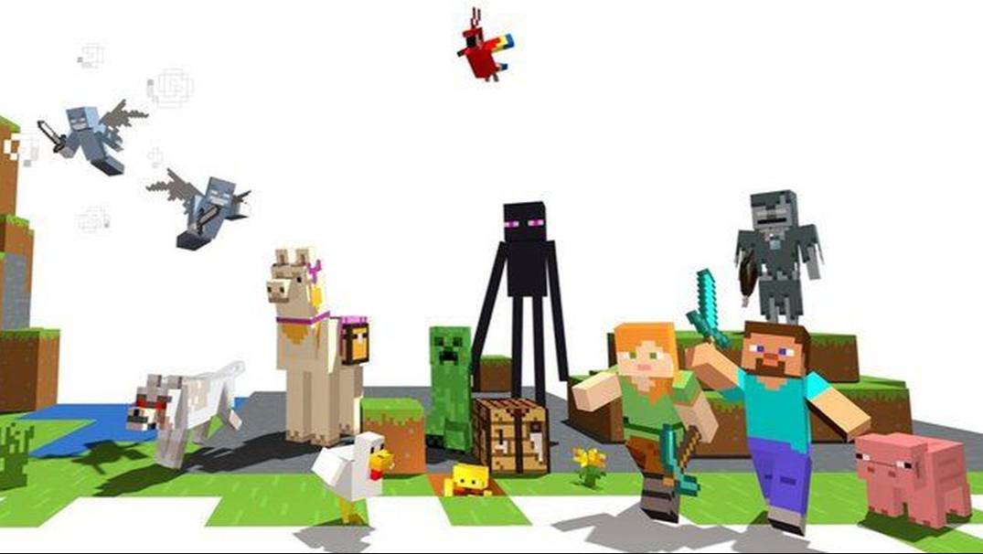 Немного майнкрафта.