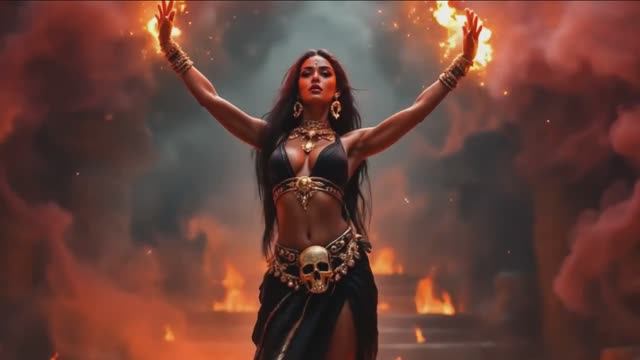 Богиня Кали - Гипнотический женский вокал и музыка Индии, фоновая Индийская музыка