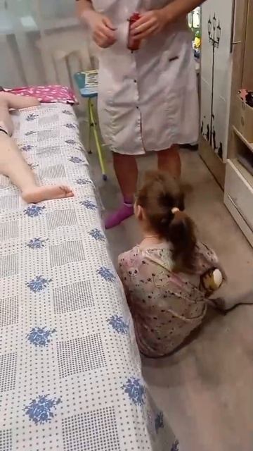 Никита готов к массажу