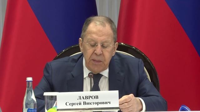 Совместная пресс-конференция С.В.Лаврова и Ж.М.Кулубаева, Чолпон-Ата, 29 июня 2025 года